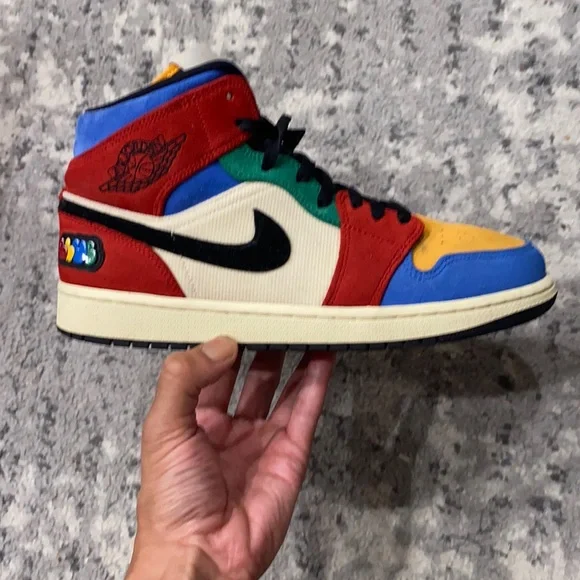 Air jordan 1 mid se deals frls na